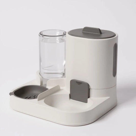Dispensador Automático de Água e Ração para Cães e Gatos